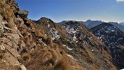 37 Passaggio impegnativo con attenzione...vista sul Monte Chierico